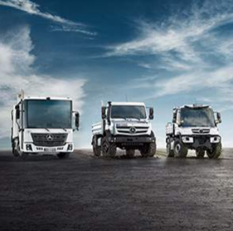 El Unimog. El Econic. El Zetros